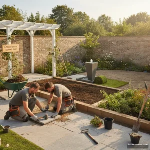 Mein Gartenparadies gestalten schwere Geräte leicht gemacht